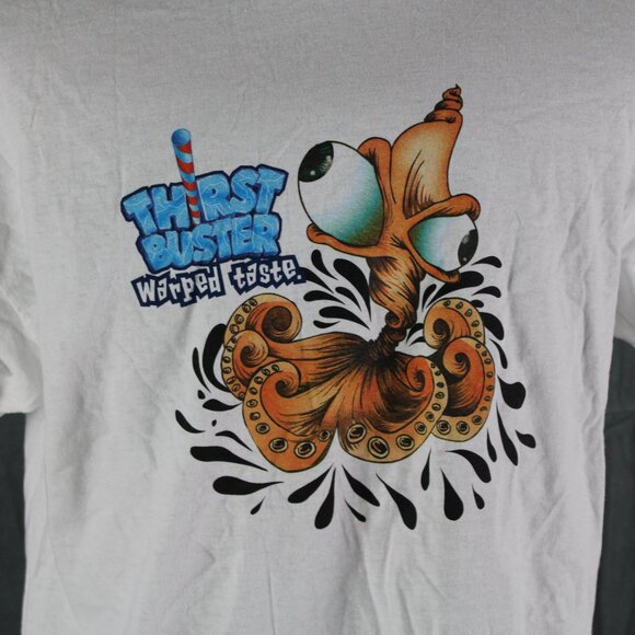 Retro Slushy Shirt - Thirst Buster Twisted Squid Flavor - Men's Large - Picture 2 of 9
